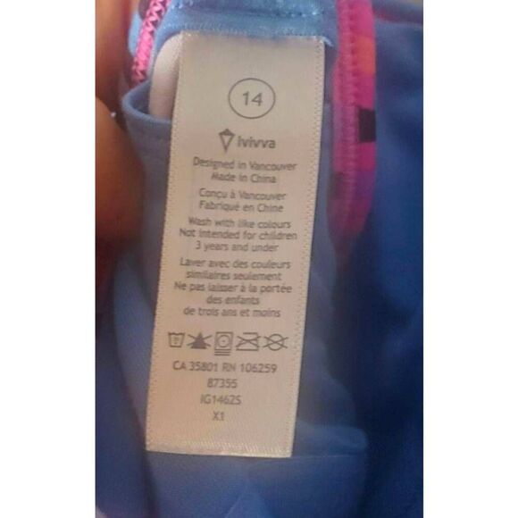 IVIVVA BY LULULEMON Double Dutch Tank Size 14 - Picture 4 of 4